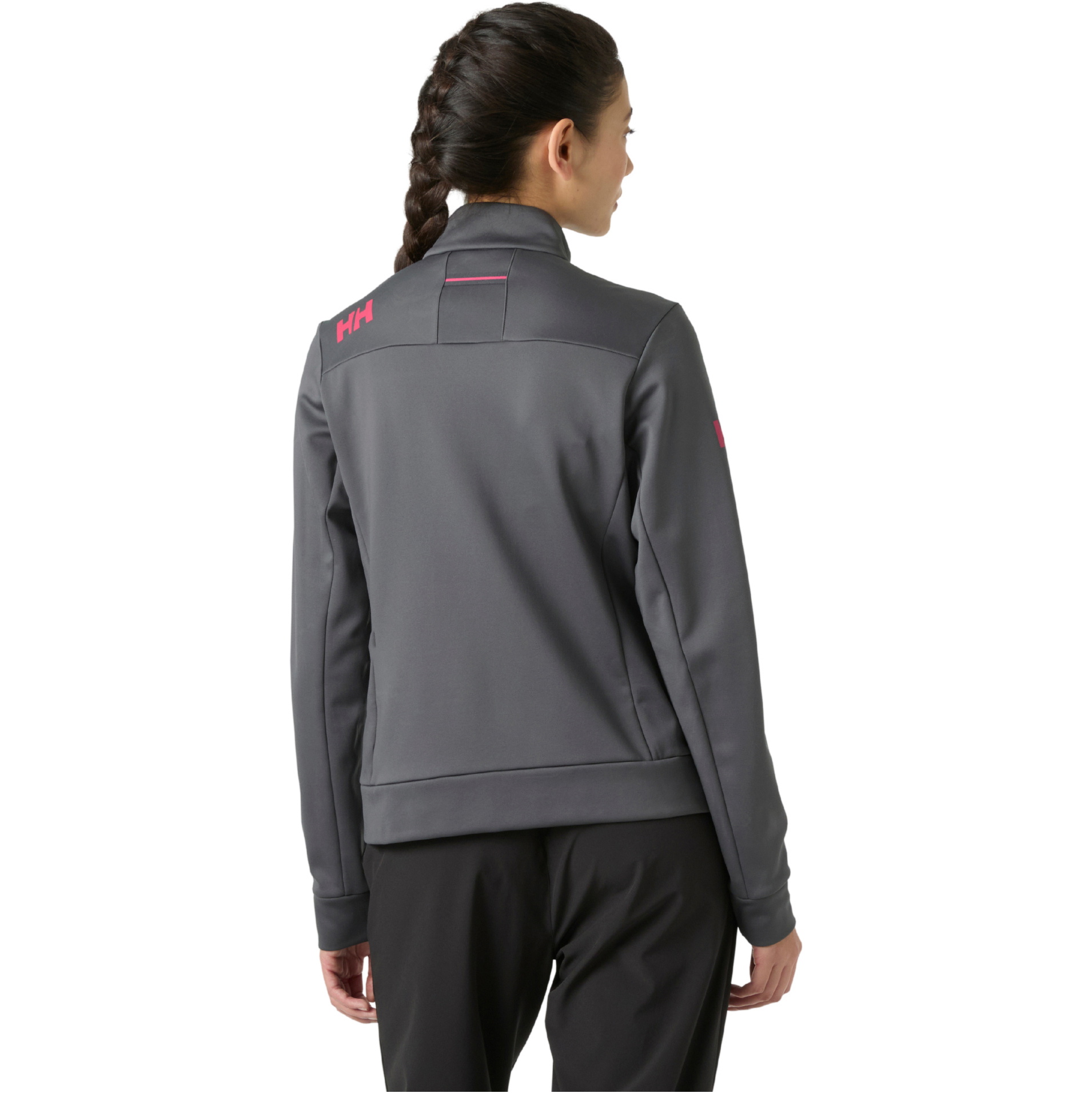 2026 Helly Hansen Womens Crew Fleece Jacket 34604 - Thunder Grey